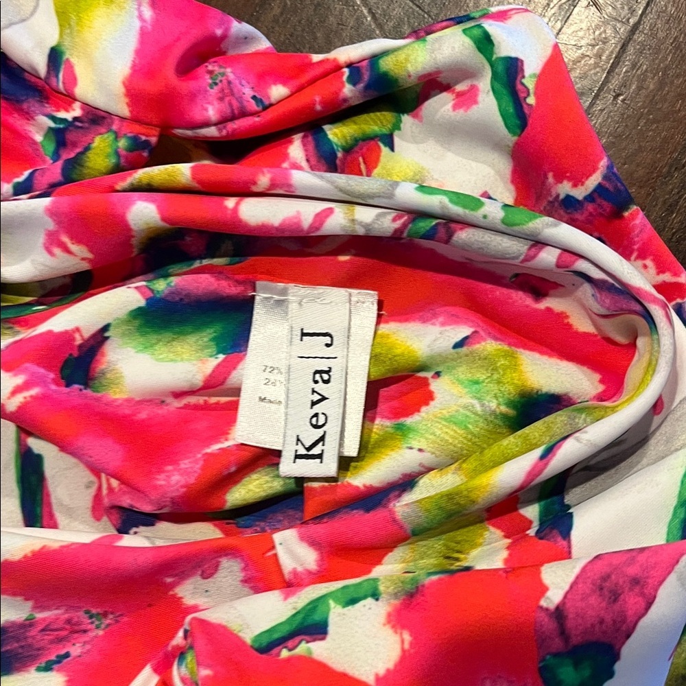 Keva J One-Shoulder Monokini One Piece Swimsuit XL - Picture 3 of 6
